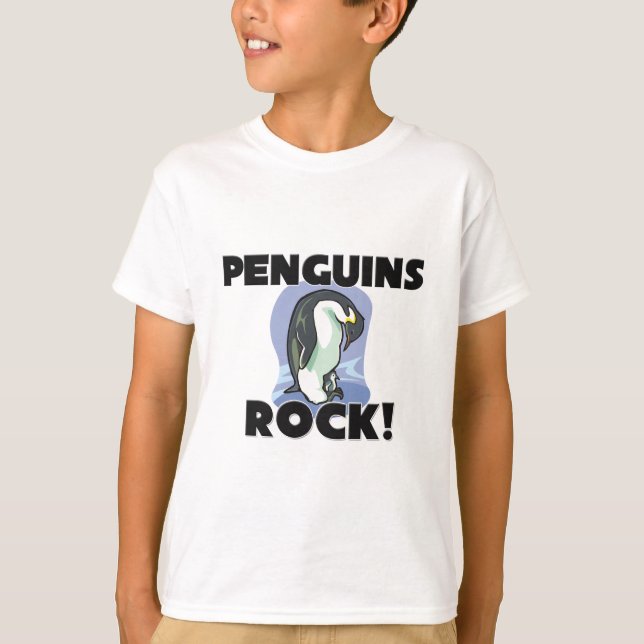 Penguins Rock T-Shirt (Front)