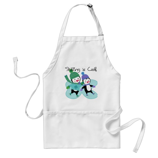 Penguins Skating is Cool Standard Apron (Front)