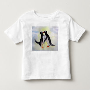 Penguins Toddler Fine Jersey T-Shirt, White Toddler T-Shirt