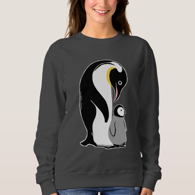 Penguins Women's Sweatshirt (Front)