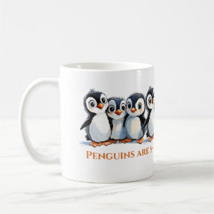 Penguins, You Are So Cute, I Like You Gift, Tea &  Coffee Mug