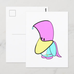 Pengwizard Postcard