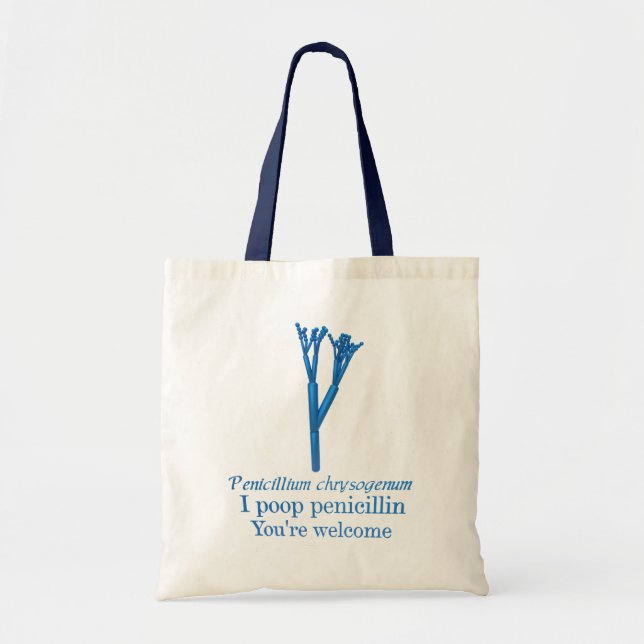 Penicillium Humour Tote Bag (Front)
