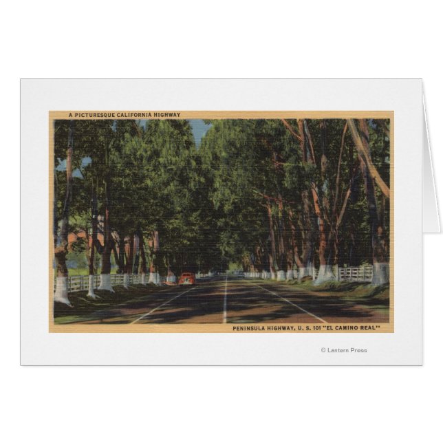 Peninsula Highway US 101 El Camino Real View (Front Horizontal)