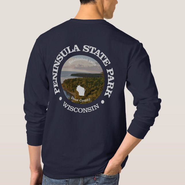 Peninsula State Park (SP) T-Shirt (Back)