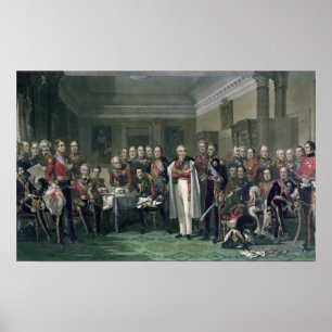 Peninsular Heroes at the United Services Club Poster