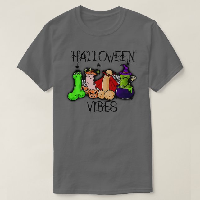 Penit halloween vibes  T-Shirt (Design Front)