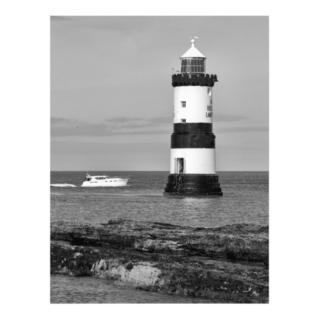 Penmon Lighthouse  Photo Print (Front)