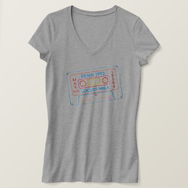 Penn 1992 Reunion Tee Shirt (Design Front)
