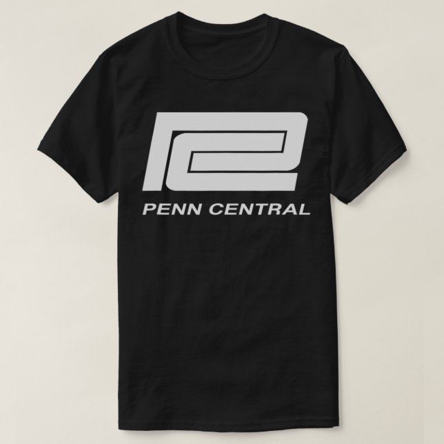 Penn Central Railroad  T-Shirt (Design Front)