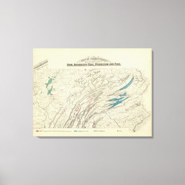 Penn iron, coal, petroleum, zinc canvas print (Front)