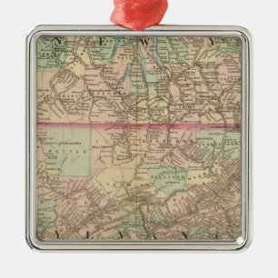 Penn, NJ Metal Tree Decoration