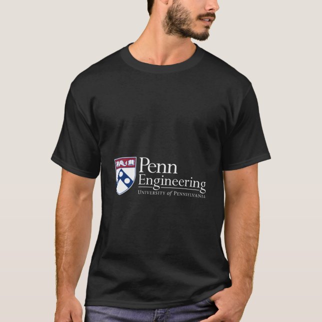 Penn Quakers 'S School Of Engineering T-Shirt (Front)