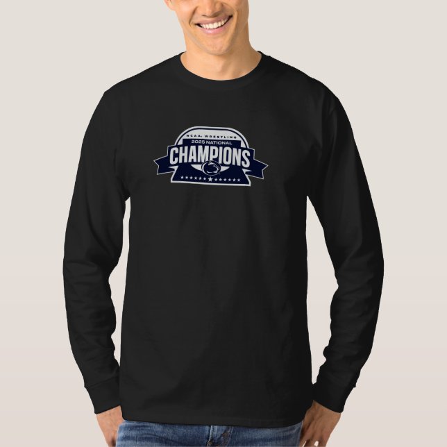 Penn State Nittany Lions Wrestling National Champs T-Shirt (Front)