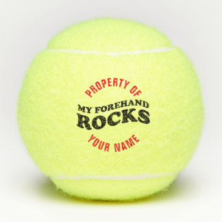 Penn tennis can sleeve with custom printed balls