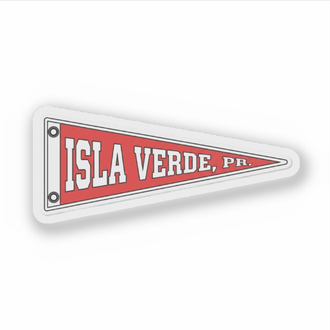 Pennant of Isla Verde, Puerto Rico (Front)