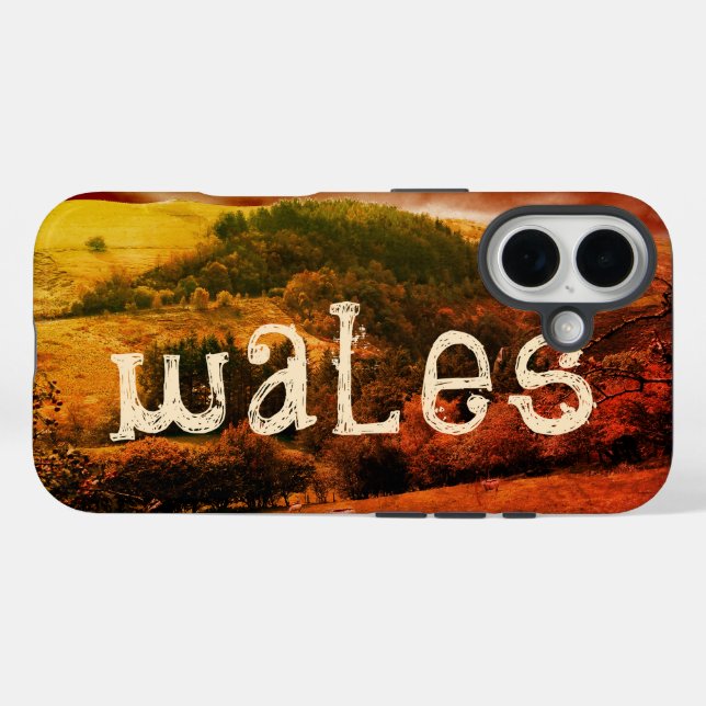 Pennant Valley Wales Landscape Hills Case-Mate iPhone Case (Back (Horizontal))