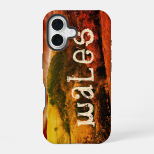 Pennant Valley Wales Landscape Hills iPhone 16 Case