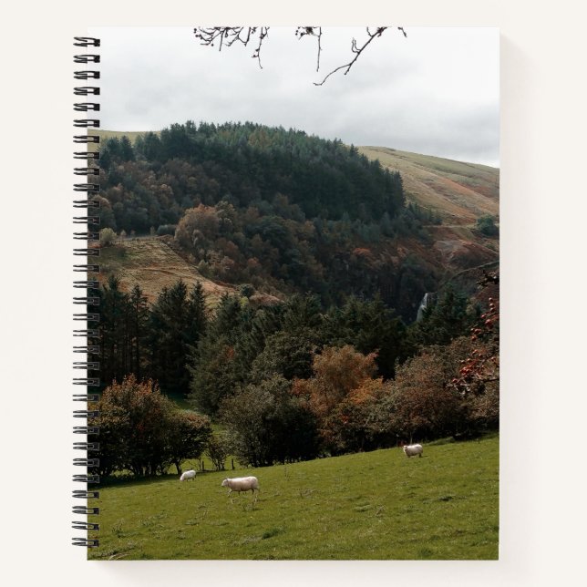 Pennant Valley Wales Notebook (Front)