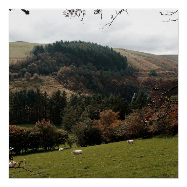 Pennant Valley Wales Poster (Front)
