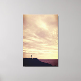Pennard Cliffs Canvas Print