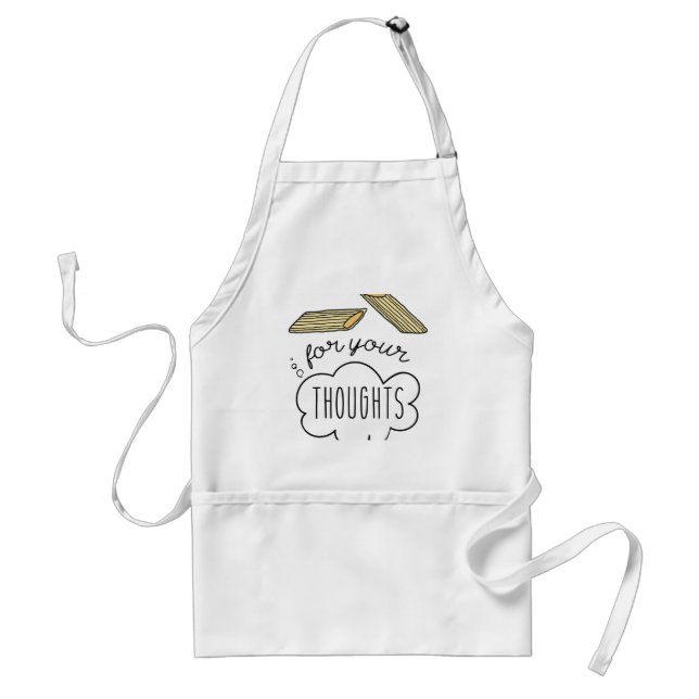 Penne For Your Thoughts Standard Apron (Front)