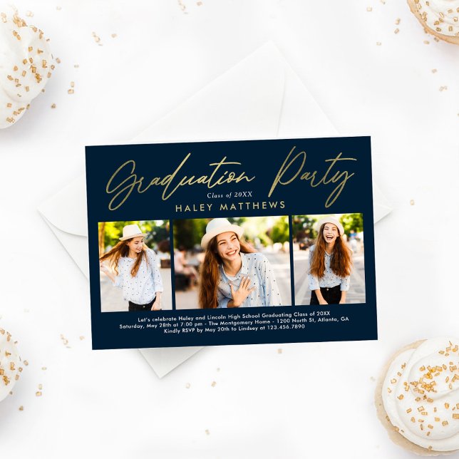 Penned Party Graduation Party Invitation (Creator Uploaded)