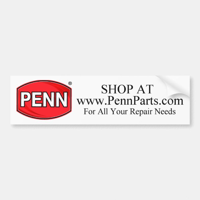 PennParts.com Bumper Sticker (Front)