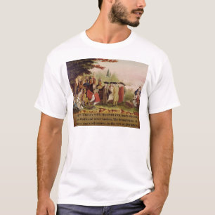 Penn's Treaty with the Indians in 1682, c.1840 T-Shirt