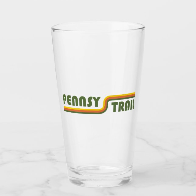 Pennsy Trail Indianapolis Glass (Front)