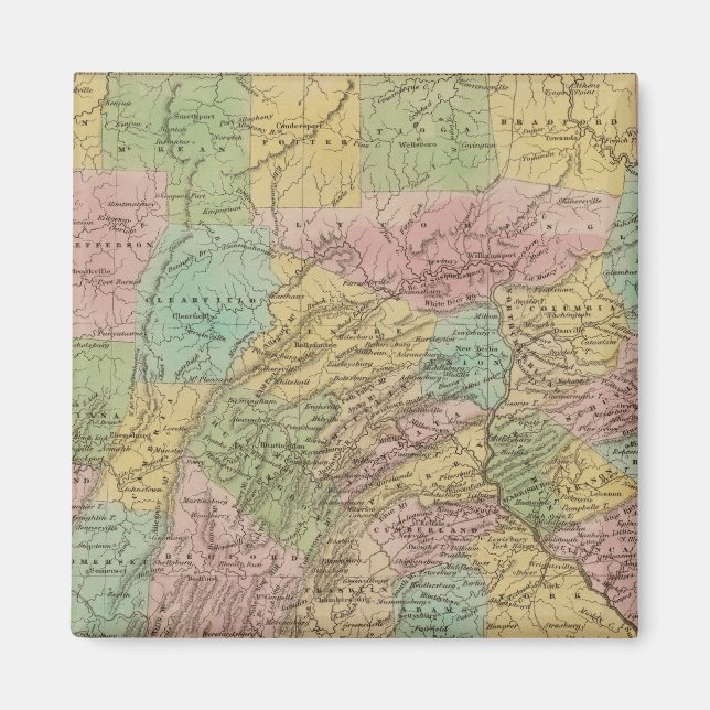 Pennsylvania 10 magnet (Front)