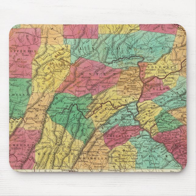 Pennsylvania 11 mouse pad (Front)