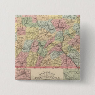 Pennsylvania 12 15 cm square badge
