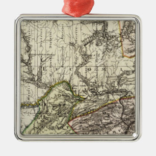 Pennsylvania 12 metal tree decoration