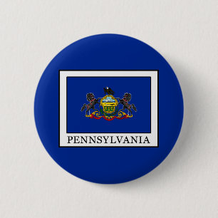 Pennsylvania 6 Cm Round Badge