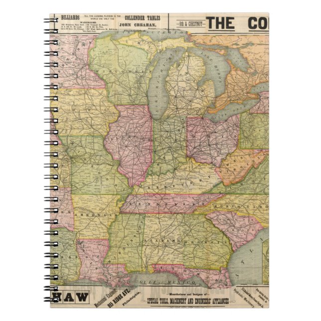 Pennsylvania 6 spiral notebook (Front)