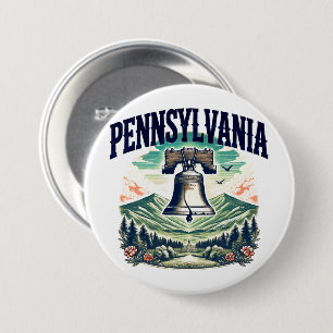 Pennsylvania 7.5 Cm Round Badge