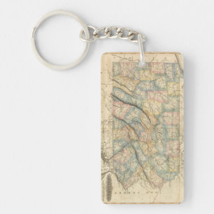 Pennsylvania 8 key ring