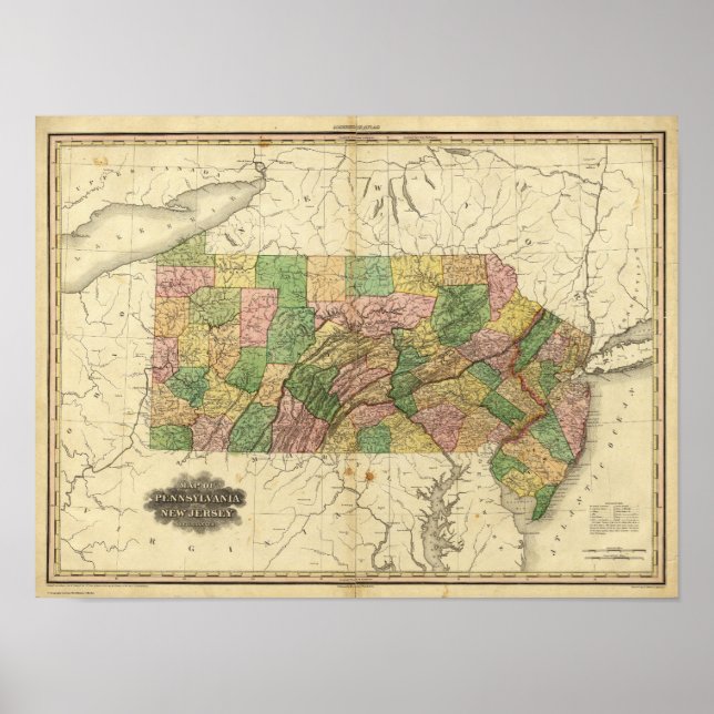 Pennsylvania and New Jersey 2 Poster (Front)