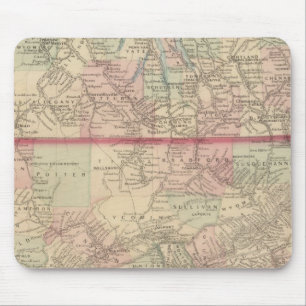 Pennsylvania and New Jersey Mouse Pad