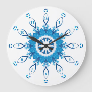 Pennsylvania Blue Numbered Large Clock