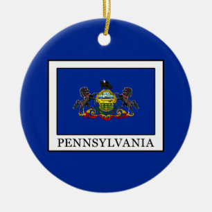 Pennsylvania Ceramic Tree Decoration