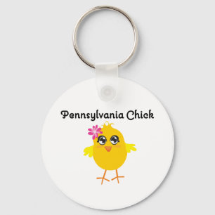 Pennsylvania Chick Key Ring