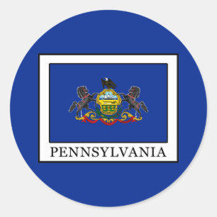 Pennsylvania Classic Round Sticker