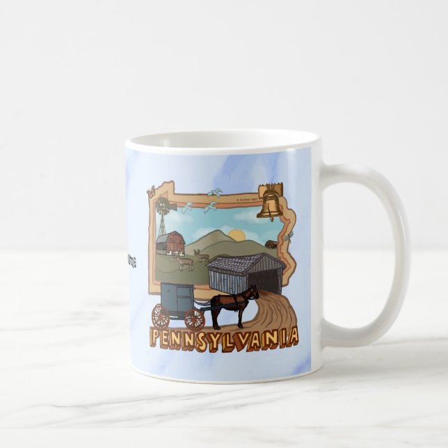 Pennsylvania coffee mug (Right)