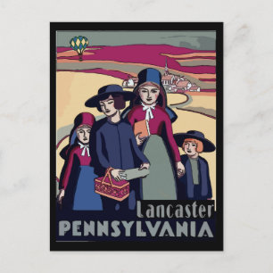 Pennsylvania Dutch, Lancaster, Amish Country Postcard