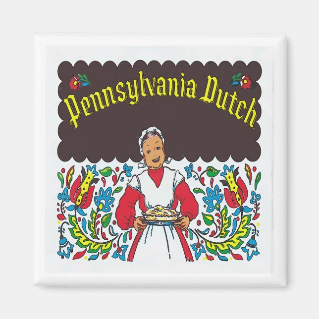 Pennsylvania Dutch, Lancaster Magnet (Front)