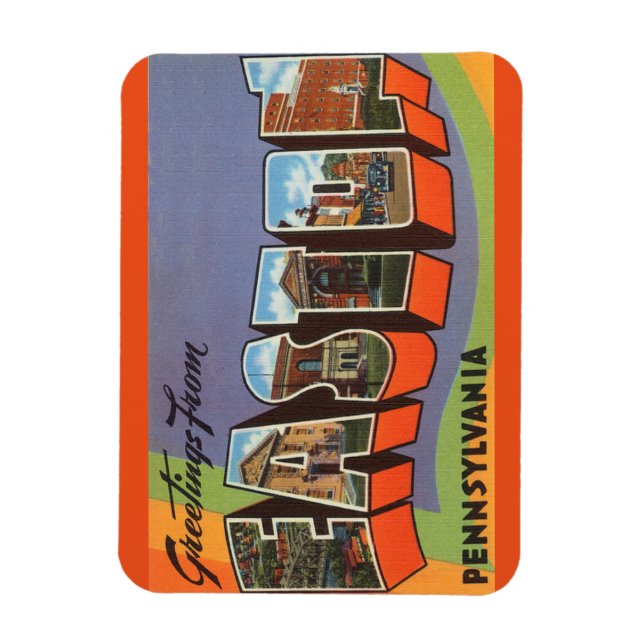 Pennsylvania, Easton Magnet (Vertical)