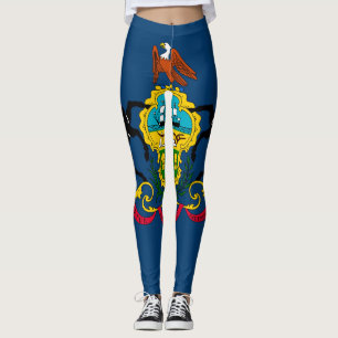 Pennsylvania flag leggings