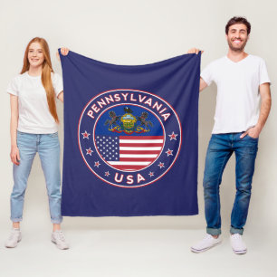 Pennsylvania Fleece Blanket